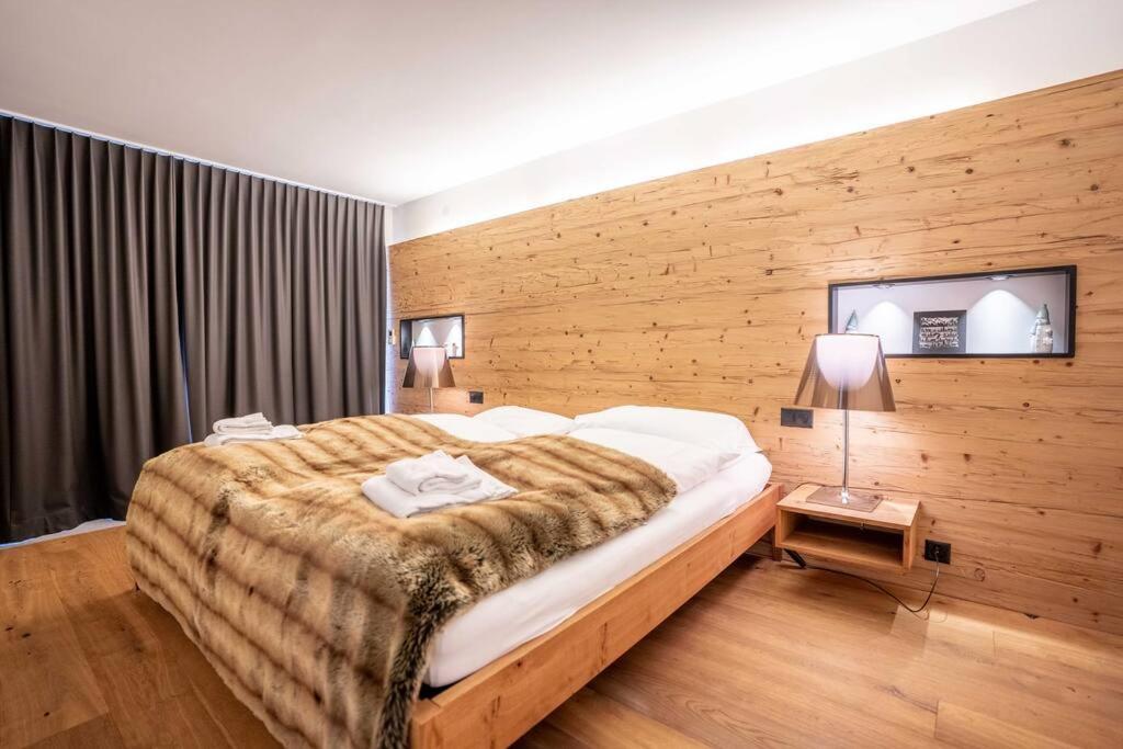 Moderne Wohnung Mit Ausblick Und Viel Sonne Zermatt Buitenkant foto